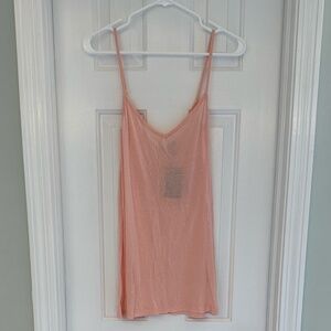 NWT Bordeaux Anthropologie Tank Top - Peach - XS/P - NEW with Tags Attached